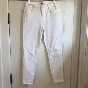 Paige White Skinny Jeans Hoxton Ankle